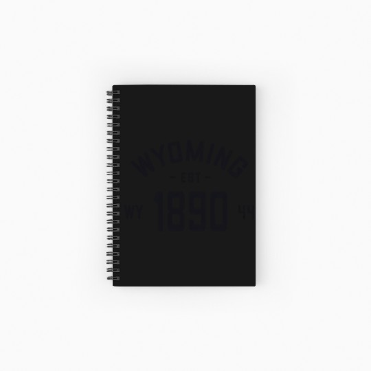 Wyoming Wyoming Wy Usa Spiral Notebooks   Ruled Line