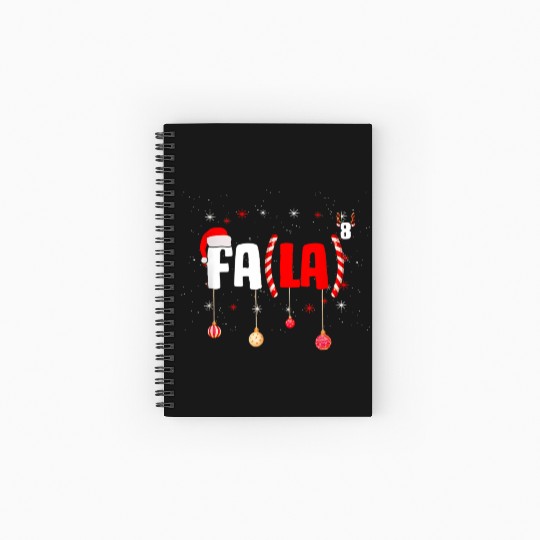 Math Teacher Fa La8 Equations Fa La La La Spiral Notebooks   Ruled Line