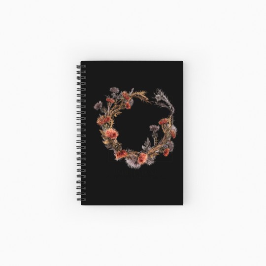 Independent black Spiral Notebooks   Ruled Line
