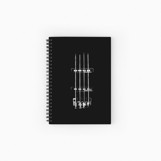 Bass Player For Bassists Spiral Notebooks   Ruled Line
