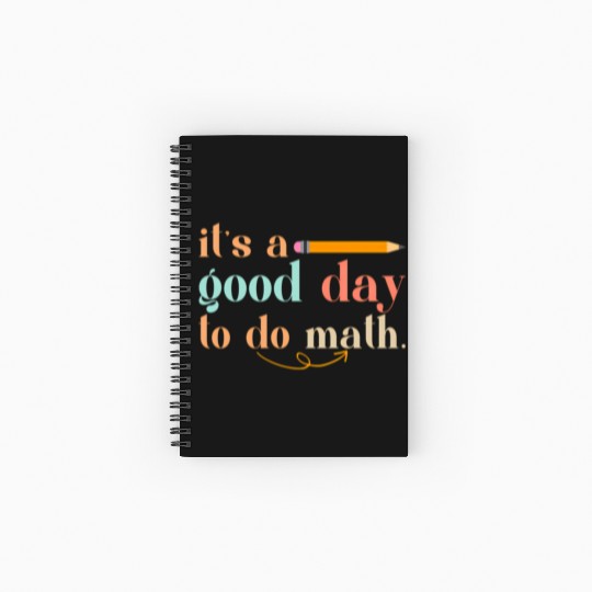 It'S A Day To Do Math Formula Geek Equation Study Spiral Notebooks   Ruled Line