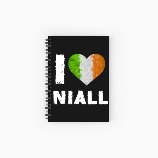 I Love Niall Spiral Notebooks   Ruled Line