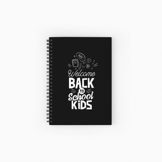Welcome Back To School Grade Pupil Spiral Notebooks   Ruled Line