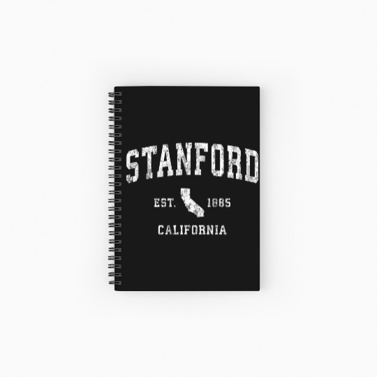 Stanford California Ca Athletic Sports Spiral Notebooks   Ruled Line