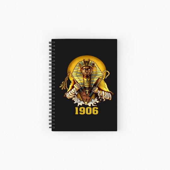 1906 Sphinx Alpha Ace Fraternity Pharoah Spiral Notebooks   Ruled Line