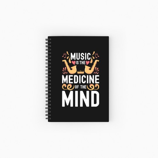 Musician Passion Festival Spiral Notebooks   Ruled Line