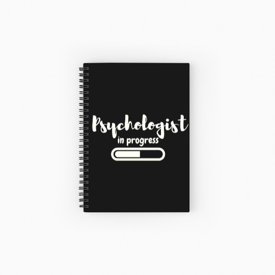 Psychologist In Progress Future Psychologist Stude Spiral Notebooks   Ruled Line