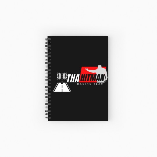 Tha Hitman Racing Team Spiral Notebooks   Ruled Line