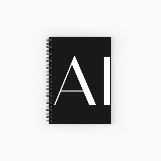AI Artificial Intelligence Computer Science Spiral Notebooks   Ruled Line
