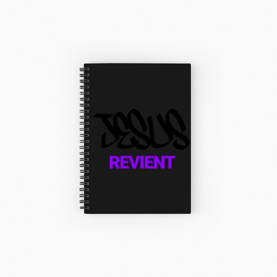 JESUS is coming back Spiral Notebooks   Ruled Line