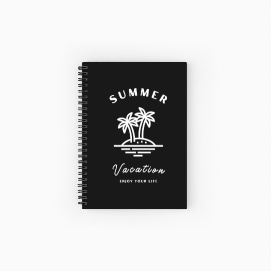 summer Spiral Notebooks   Ruled Line