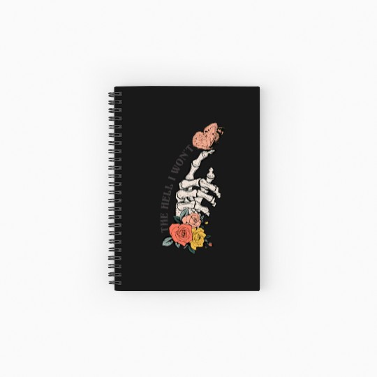 The Hell I Won'T Spiral Notebooks   Ruled Line