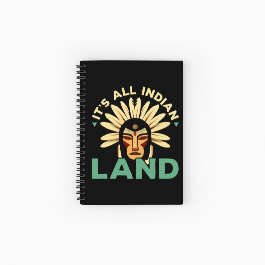 Aboriginal Indians Indigenous Native American Day Spiral Notebooks   Ruled Line