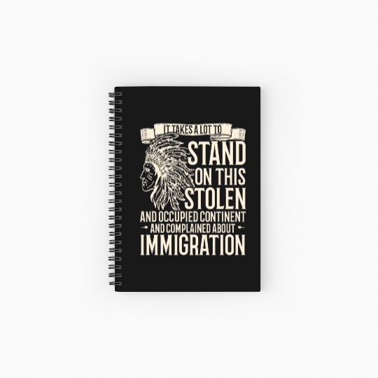 Aboriginal Indians Indigenous Native American Day Spiral Notebooks   Ruled Line