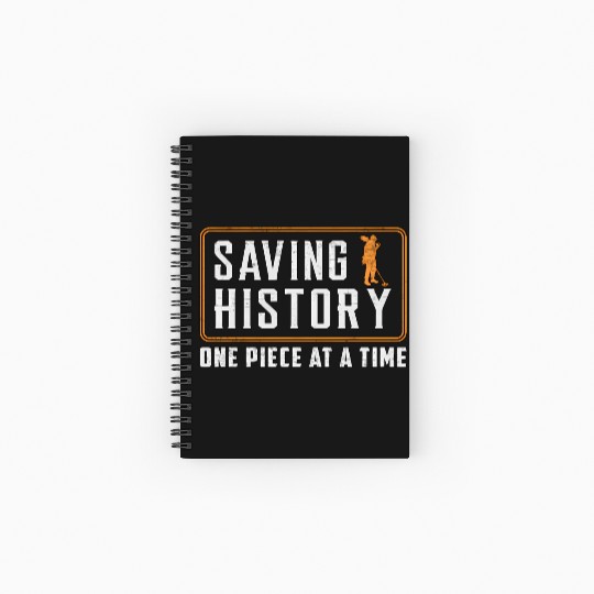 Metal Detecting Saving History For Metal Detectori Spiral Notebooks   Ruled Line