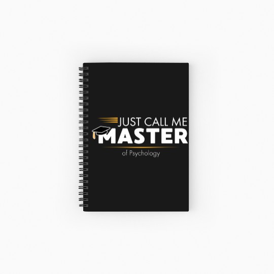 Master Of Psychology 2020 Graduation Spiral Notebooks   Ruled Line