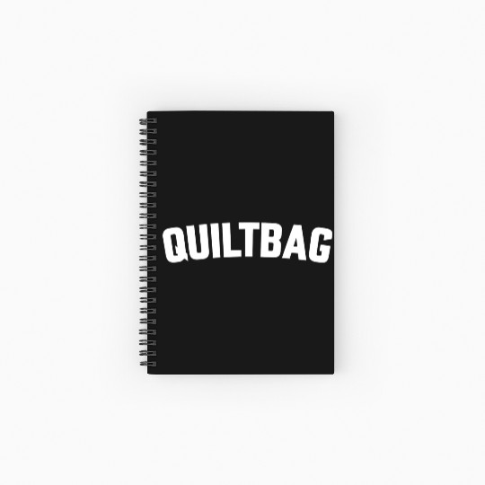 QUILTBAG 70s cool green Spiral Notebooks   Ruled Line