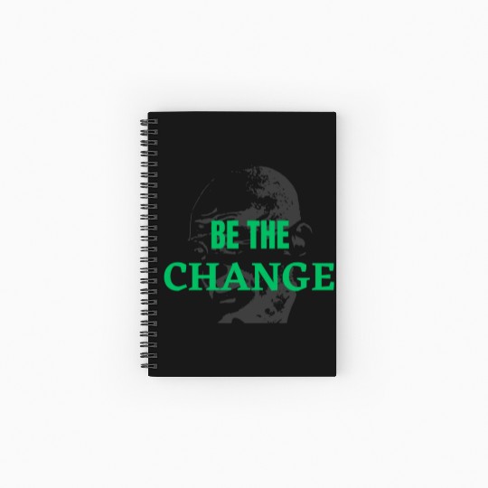 "Be the Change Spiral Notebooks   Ruled Line: Inspire and Empower"