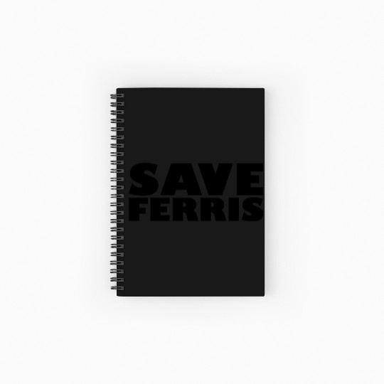 Save Ferris 70s Spiral Notebooks   Ruled Line