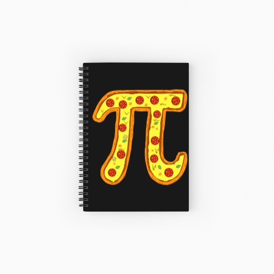 Pi Day, Toddler Math Teacher Gift Funny Spiral Notebooks   Ruled Line