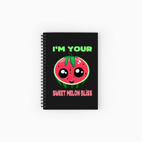Watermelon - Your sweet melon magic Spiral Notebooks   Ruled Line