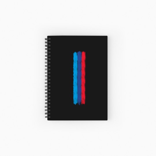 Motorsport Power Line Spiral Notebooks   Ruled Line