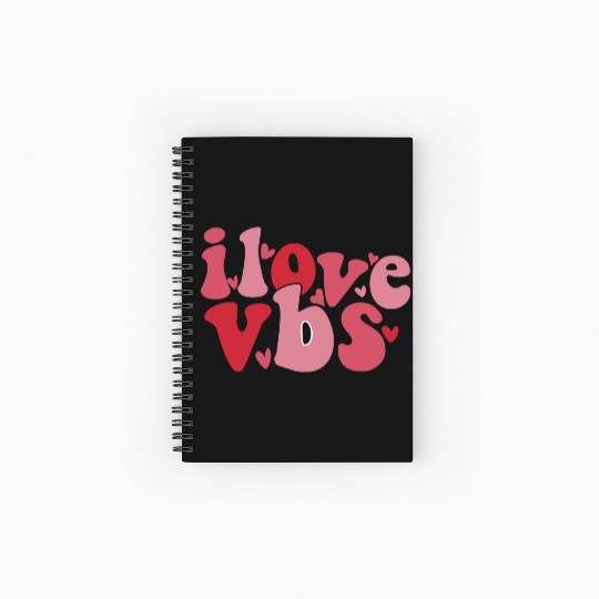 I Love VBS Crew Vacation Bible School Teacher Spiral Notebooks   Ruled Line
