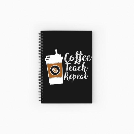 Teacher Appreciation Teacher Life Spiral Notebooks   Ruled Line