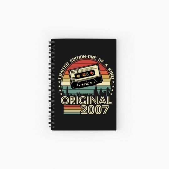 2007 Birthday Surprise Spiral Notebooks   Ruled Line