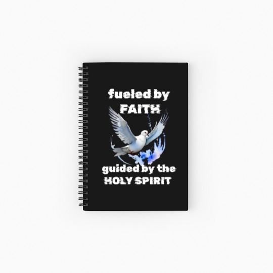 Holy Spirit Spiral Notebooks   Ruled Line
