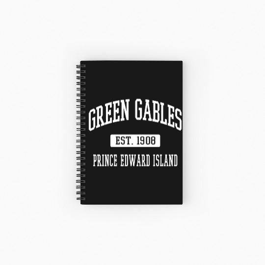 Anne Of Green Gables Spiral Notebooks   Ruled Line