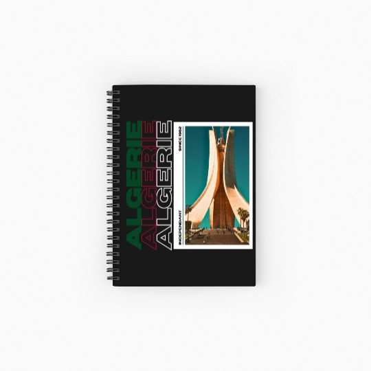 Algeria Independent since 1962 Spiral Notebooks   Ruled Line