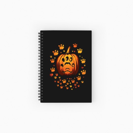 Chihuahua Halloween Puppy Trick Or Treat Dog Lover Spiral Notebooks   Ruled Line