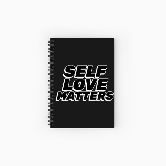 Self Love Matters Spiral Notebooks   Ruled Line