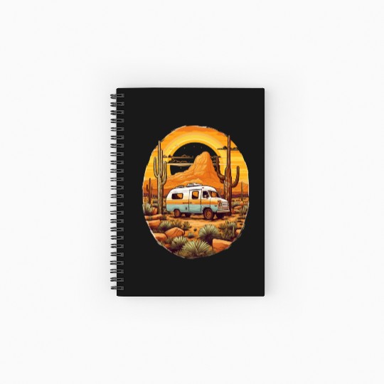 Nature, camping, freedom, independent, gift, Spiral Notebooks   Ruled Line