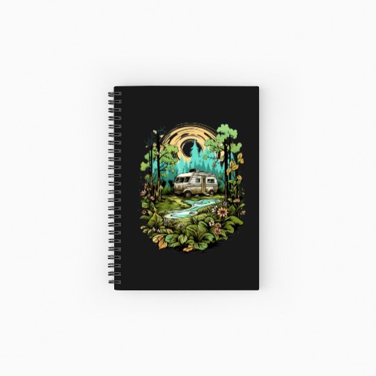 nature, freedom, independent, gift Spiral Notebooks   Ruled Line