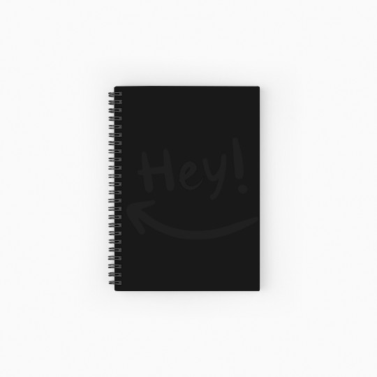 Hey Smiling Spiral Notebooks   Ruled Line