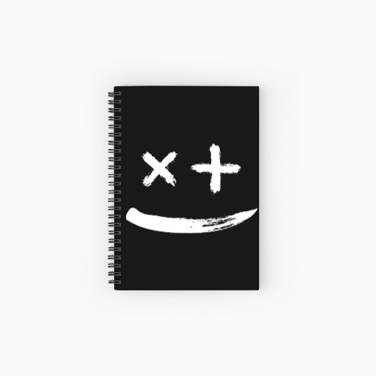 Funny Math Teacher Smile Spiral Notebooks   Ruled Line