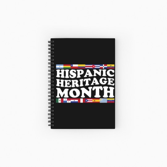 Hispanic Heritage Month Funny Hispanic Spanish Spiral Notebooks   Ruled Line