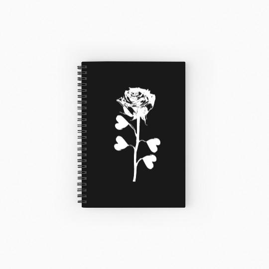 Lotus white Spiral Notebooks   Ruled Line