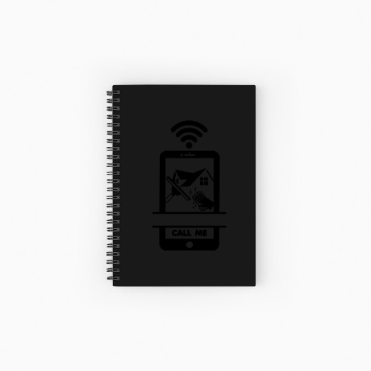 Call me the cleaner! Advertise your company Spiral Notebooks   Ruled Line