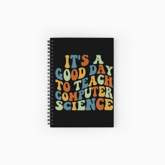 Computer Science Teacher Teacher Appreciation Spiral Notebooks   Ruled Line