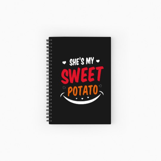 She Is My Sweet Potato Spiral Notebooks   Ruled Line