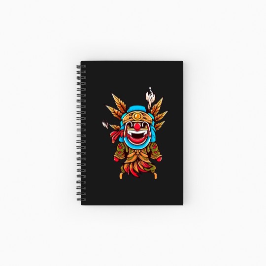 Indigenous Elegance from Afar Spiral Notebooks   Ruled Line