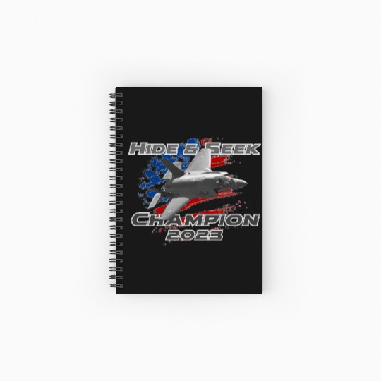 F-35 Hide and Seek Champion Spiral Notebooks   Ruled Line