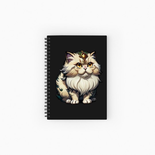 The Prince of Persian cat Spiral Notebooks   Ruled Line