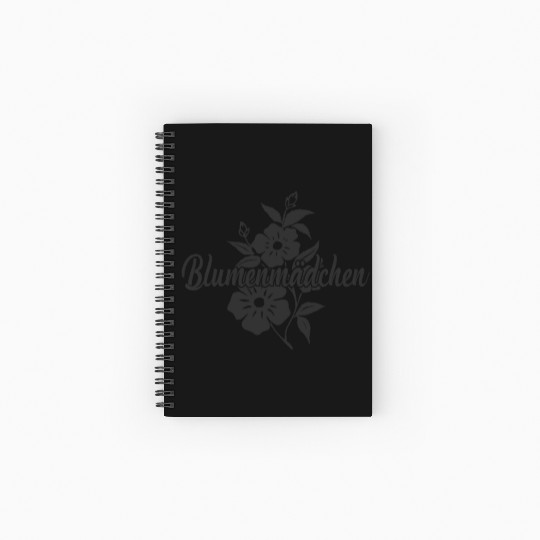 Flower Girl bride and Groom Spiral Notebooks   Ruled Line
