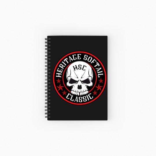 Heritage Softail Classic Spiral Notebooks   Ruled Line