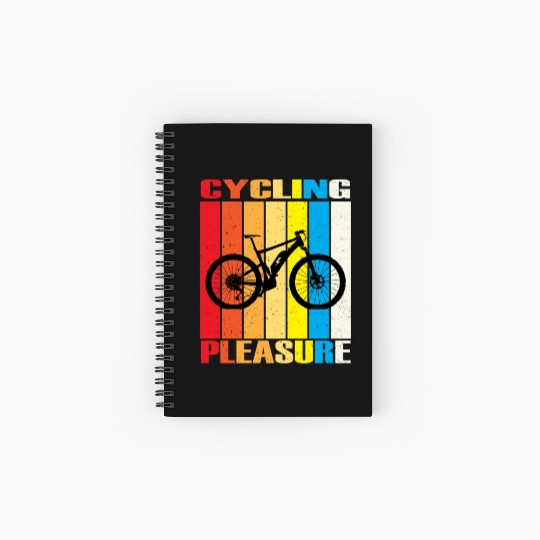 cycling Spiral Notebooks   Ruled Line