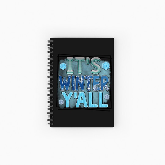It s winter Spiral Notebooks   Ruled Line